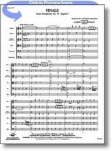 Finale from Symphony No. 41 Orchestra sheet music cover